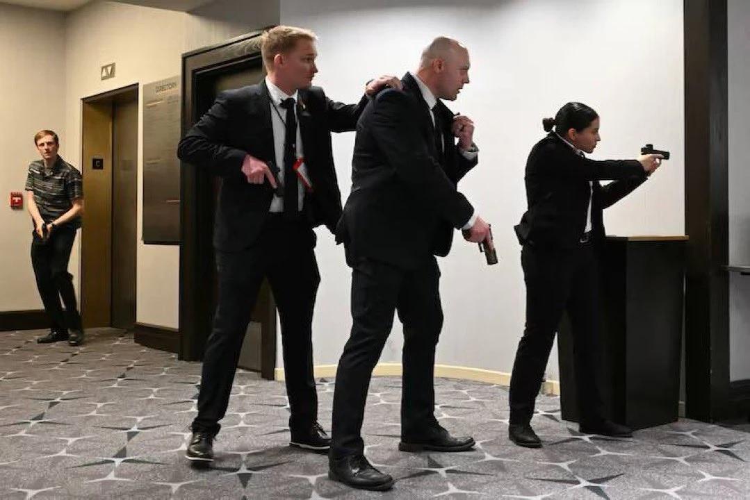 Gunman Fires Shots at White House Correspondents' Dinner as Trump Evacuated