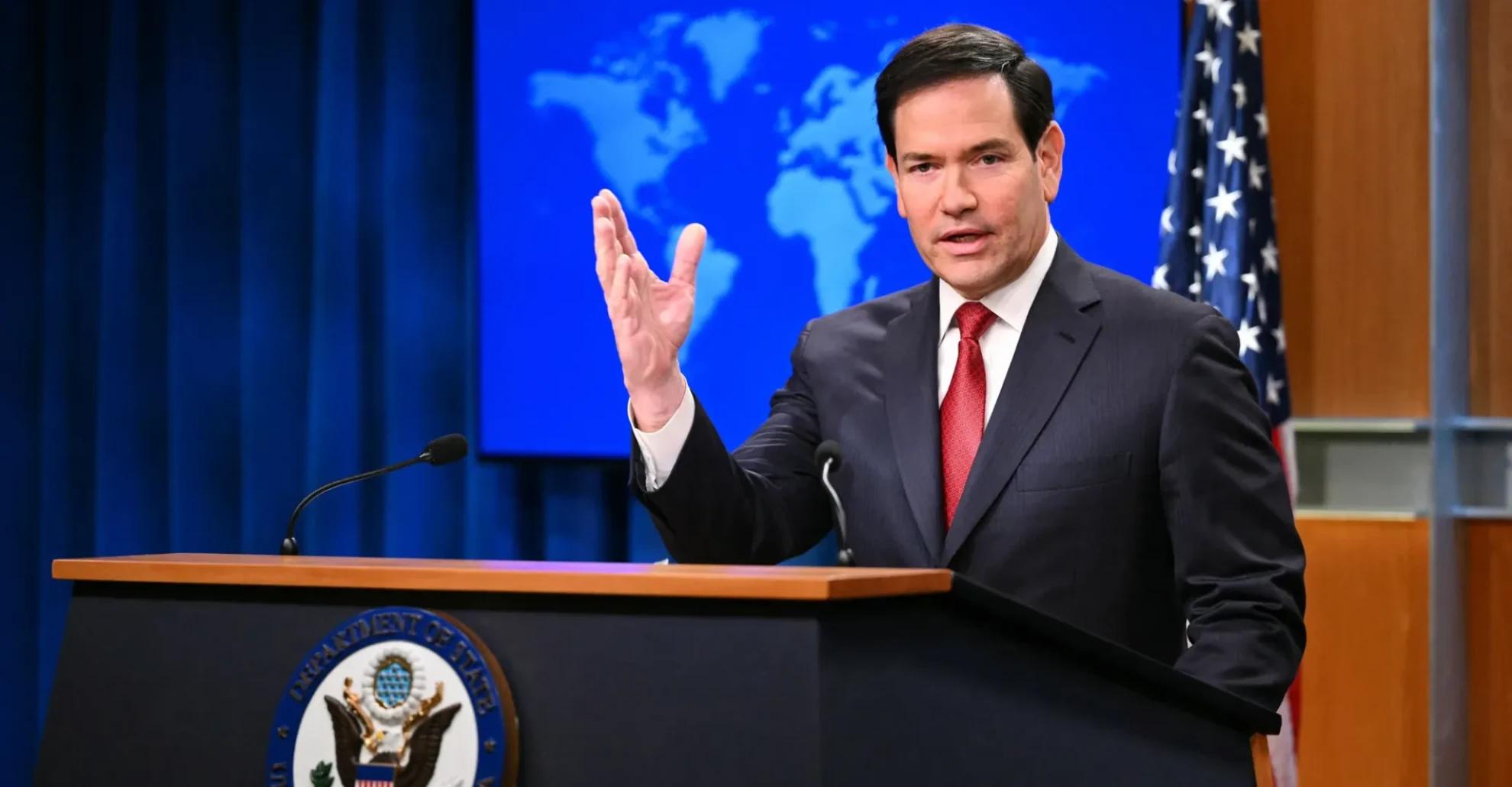 Marco Rubio Condemns Hezbollah’s Call To Overthrow Lebanon’s Government