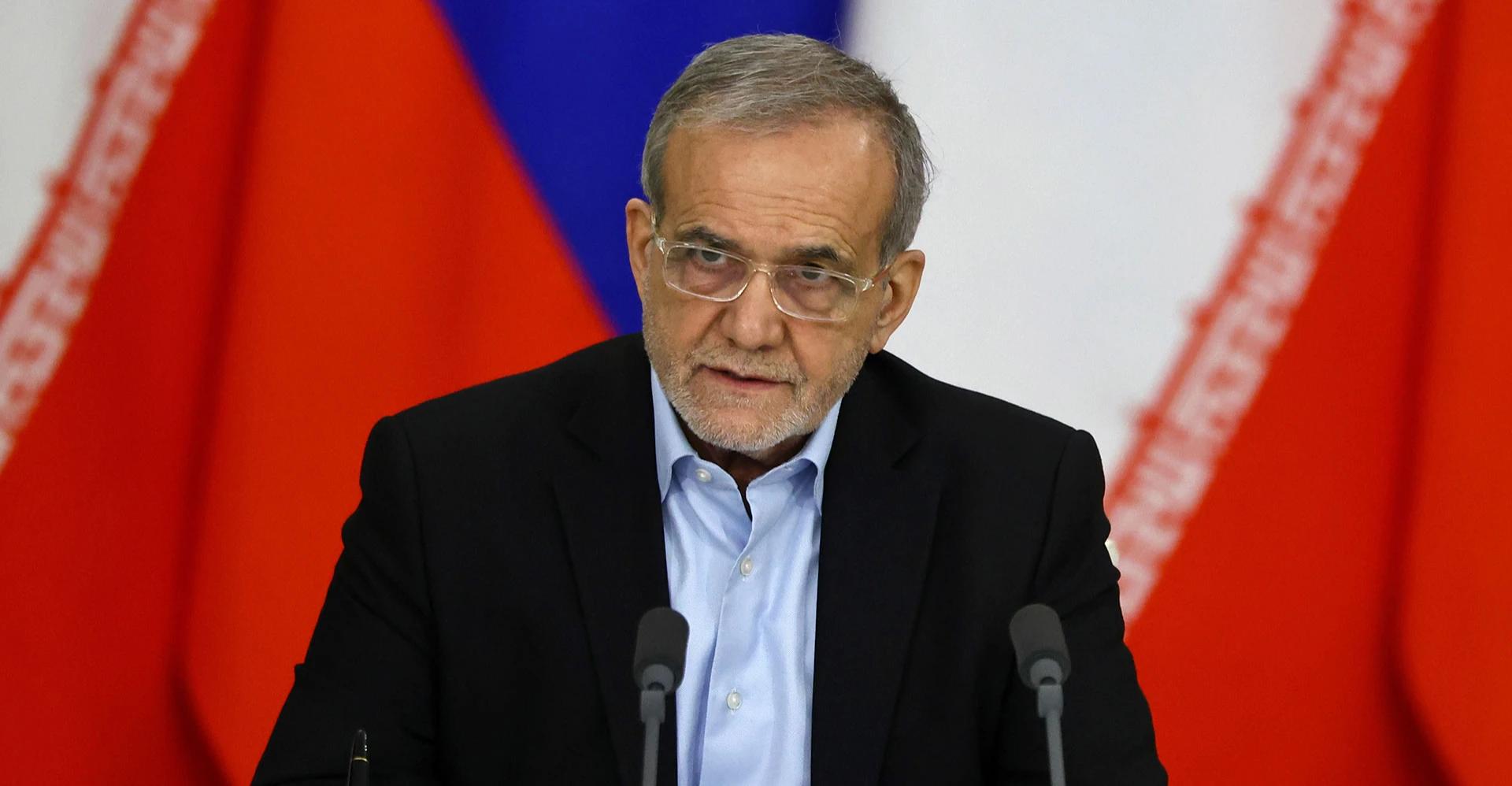 Masoud Pezeshkian Tells Vladimir Putin Iran Won’t Leave U.S. Negotiations in Turkmenistan