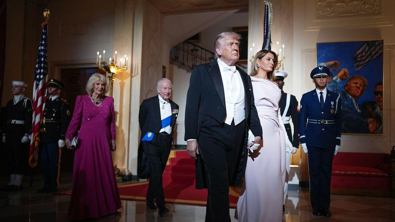 Trump Hosts King Charles and Queen Camilla at White House State Dinner