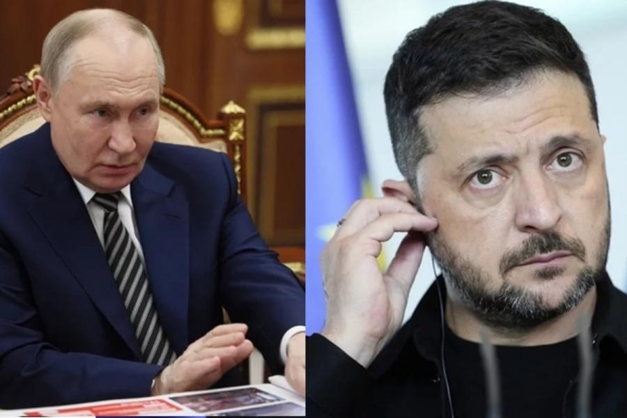 Zelensky Rejects Kremlin Claim of Capturing Kostiantynivka, Challenges Putin to Meet There