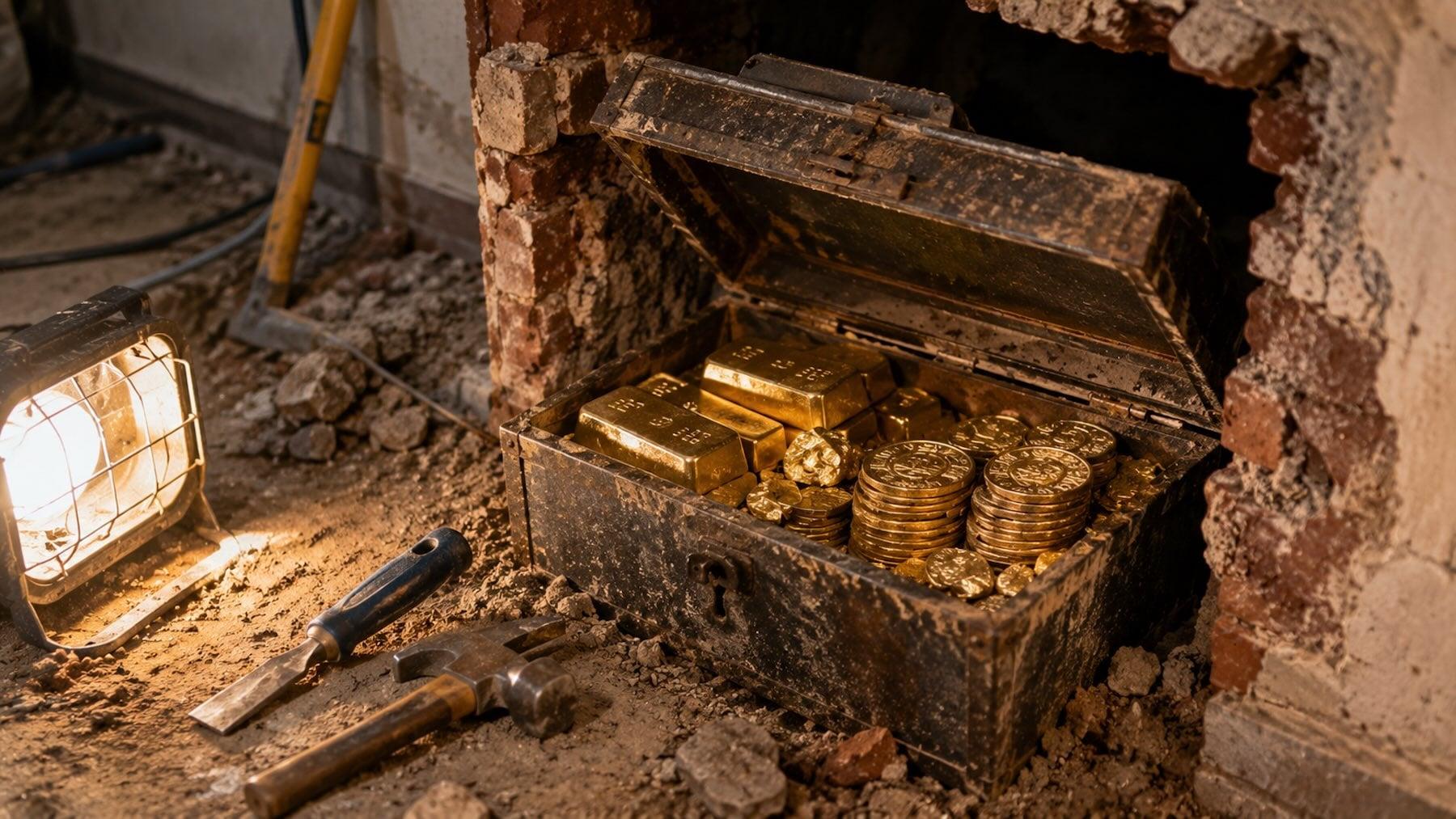Belgian Authorities Investigate 9 Million Euro Gold Treasure Found in Dendermonde House