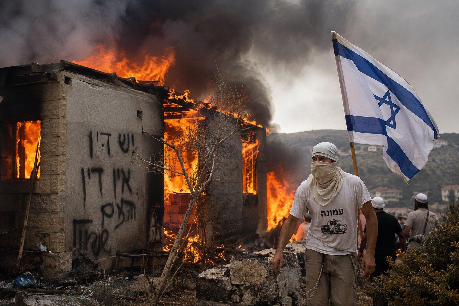 Colonists Storm Homes in Yabroud East of Ramallah, Ransack and Destroy Residents' Property