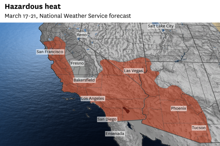 S.F. Bay Area heat wave will be a ‘marathon,’ weather service warns. Here are the details
