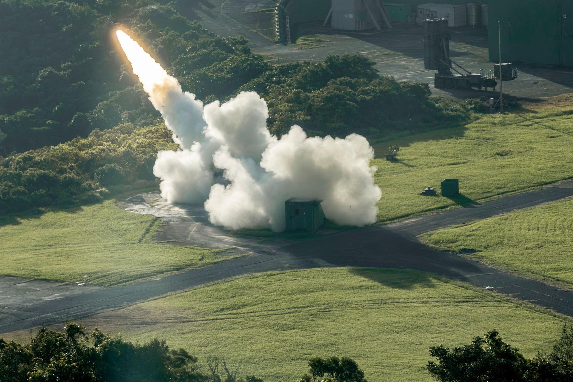 Taiwan Stages Live-Fire Drills With Missiles And Attack Drones Ahead Of Trump-Xi Summit