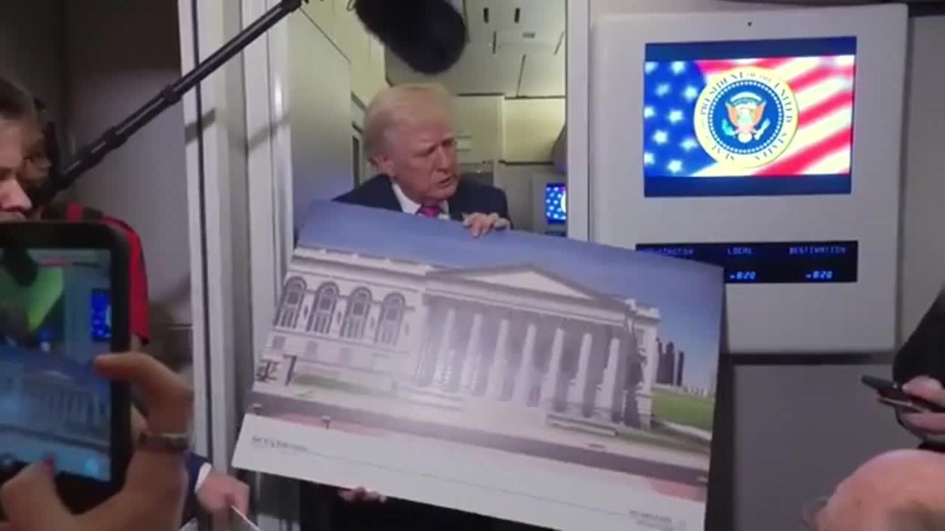 Trump Reveals Secret Military Bunker Under White House Ballroom