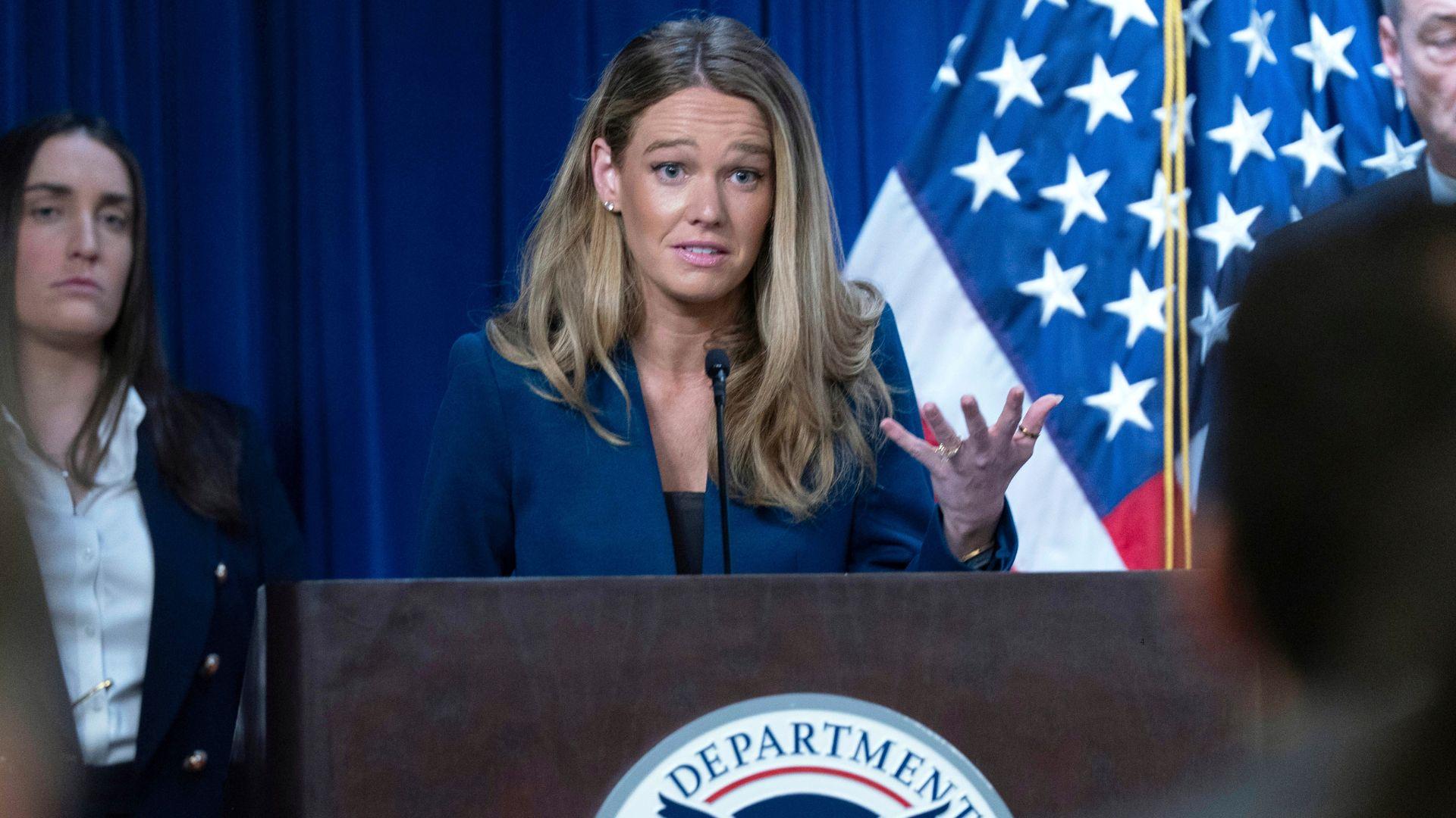 DHS Assistant Secretary for Public Affairs Tricia McLaughlin To Step Down After Defending Trump’s Mass Deportation Push