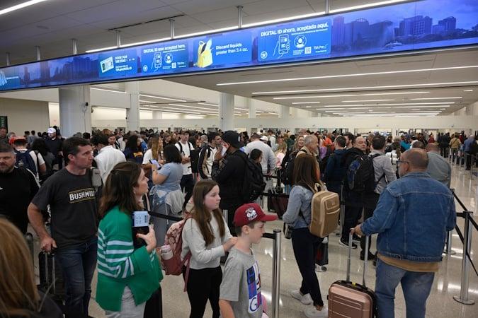 President Donald Trump Threatens ICE Deployment at Airports Over DHS Funding Standoff