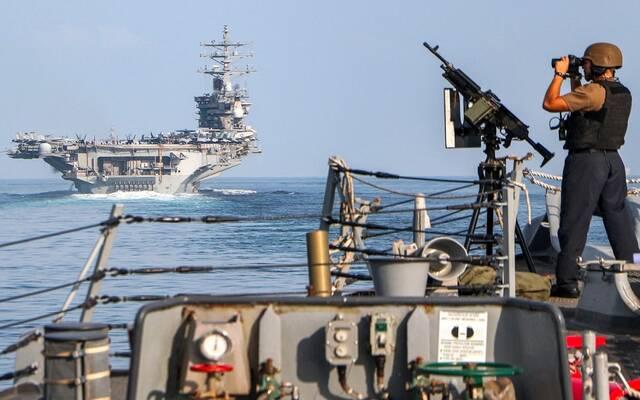 U.S. Navy F/A-18 Super Hornet Disables Iranian-Flagged M/T Hasna After Blockade Breach Attempt