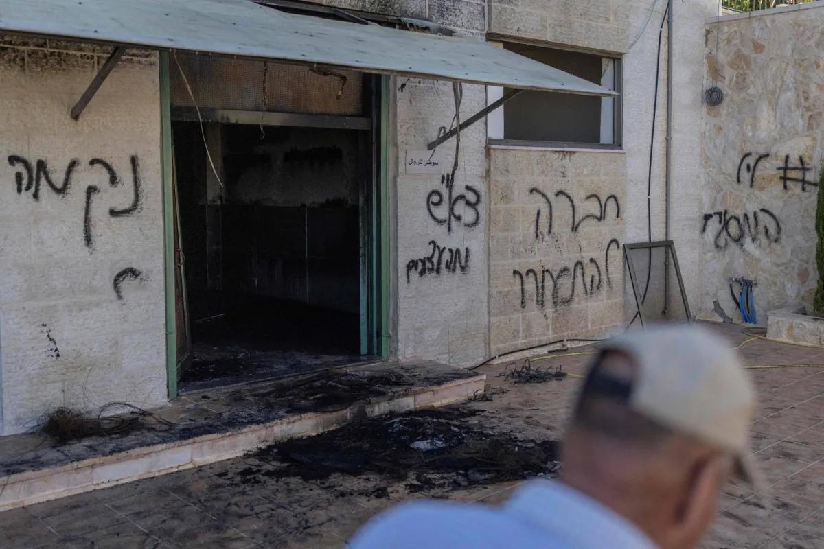 Israeli Prosecutors Charge Six Settlers With Terror Offenses After Deir Dibwan Mosque Arson