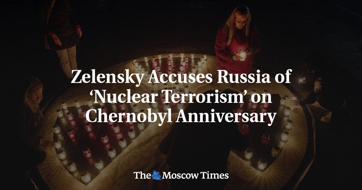 Russian Strikes Kill At Least 16 Across Ukraine On Chernobyl Anniversary