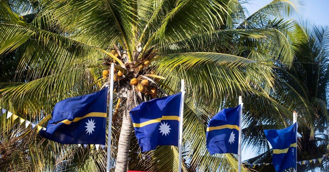 Nauru Changes Name To Republic Of Naoero Under President David Adeang