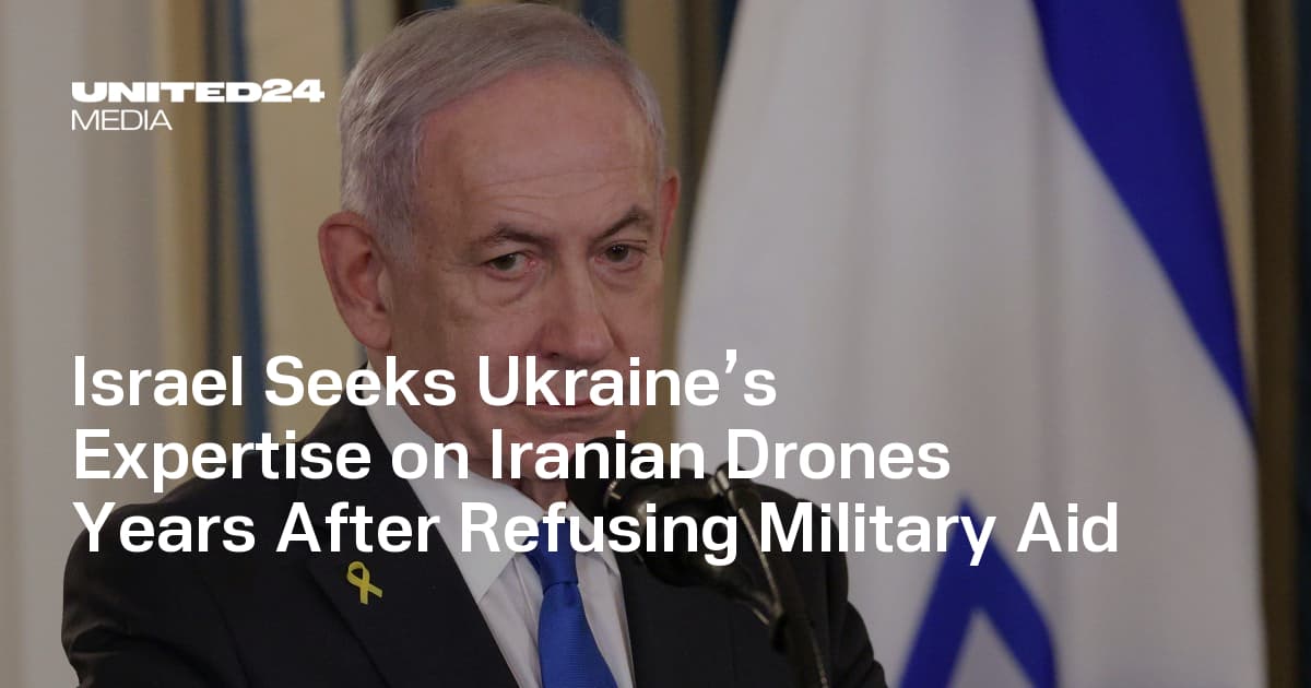 Netanyahu seeks Zelenskyy's cooperation to intercept Iranian drones