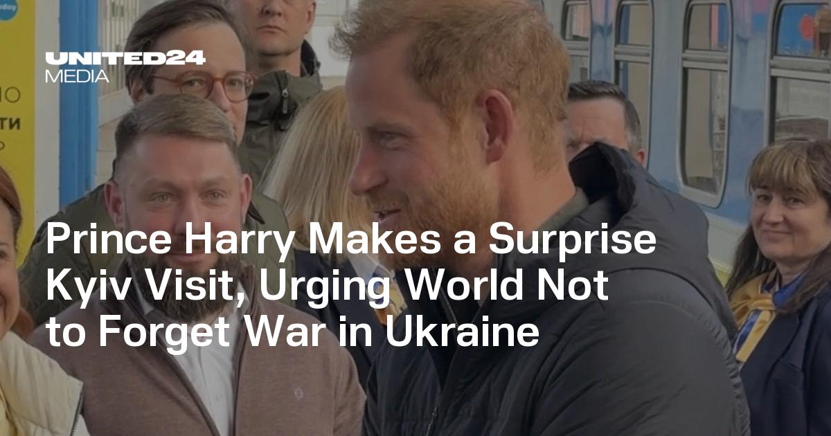 Trump Says Prince Harry Is Not Speaking for the UK After Kyiv Security Forum Speech