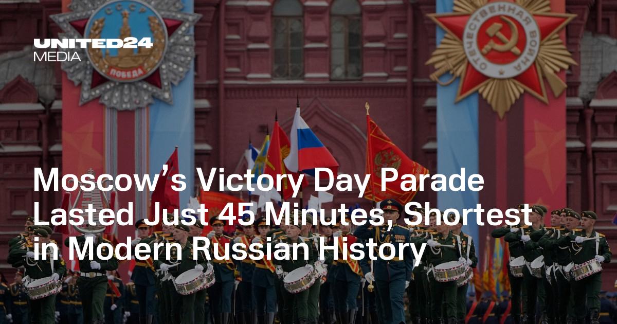 Vladimir Putin Oversees Scaled-Back Victory Day Parade on Moscow’s Red Square
