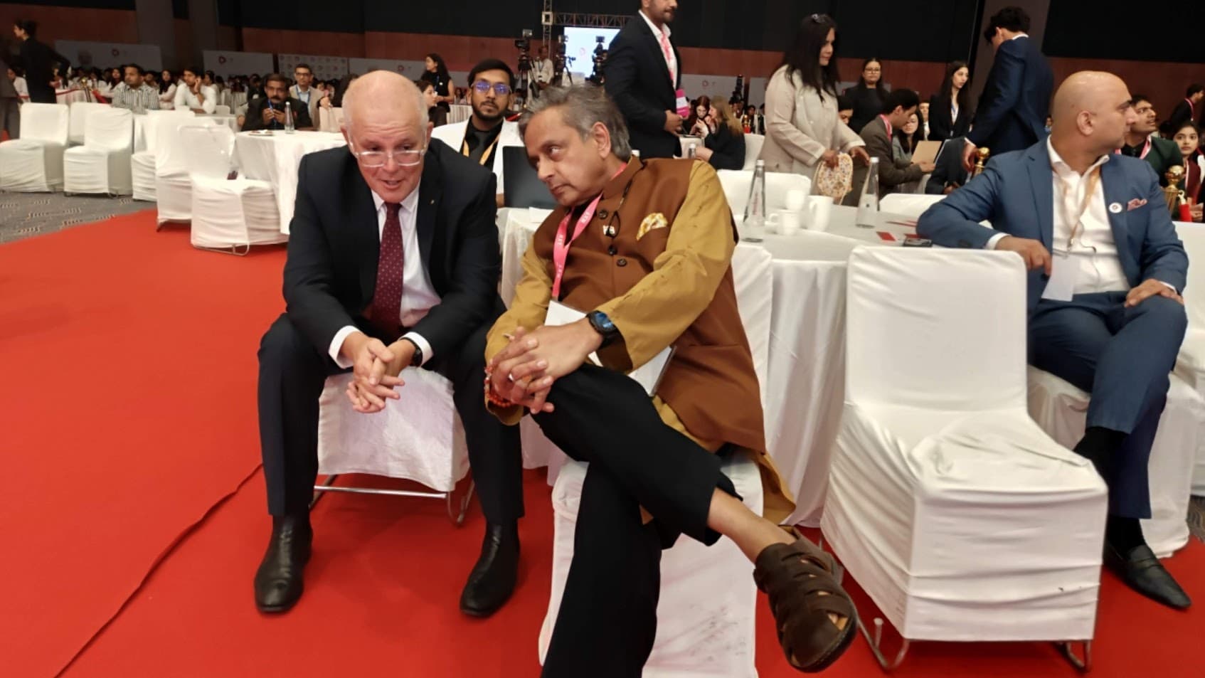 Hormuz disruption may ease in weeks, Morrison tells Tharoor