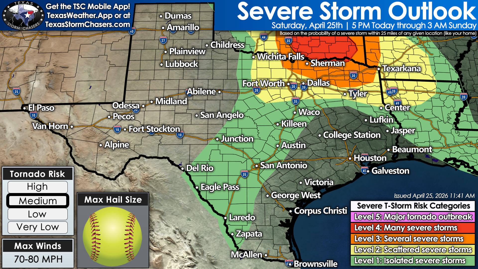 Image from Texas Storm Chasers