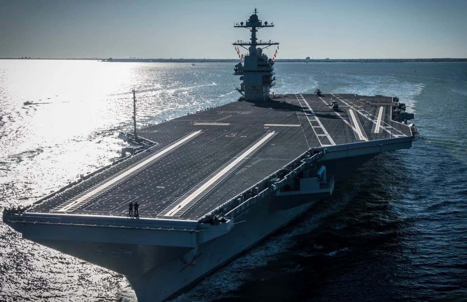 Donald Trump Sends USS Gerald R Ford to Middle East as Tensions With Iran Grow