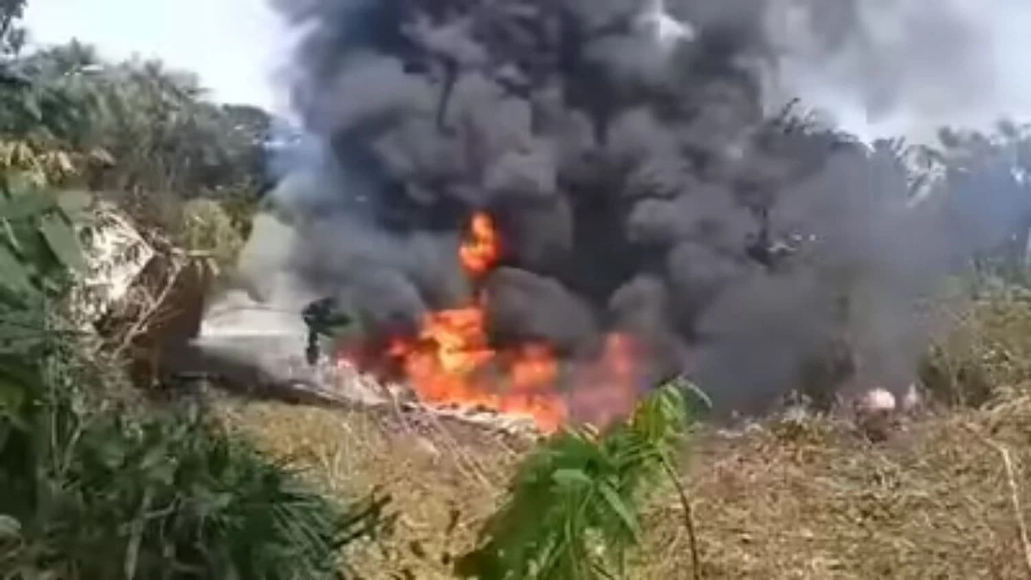 Colombia Military Transport Plane Crashes After Takeoff; Death Toll Disputed