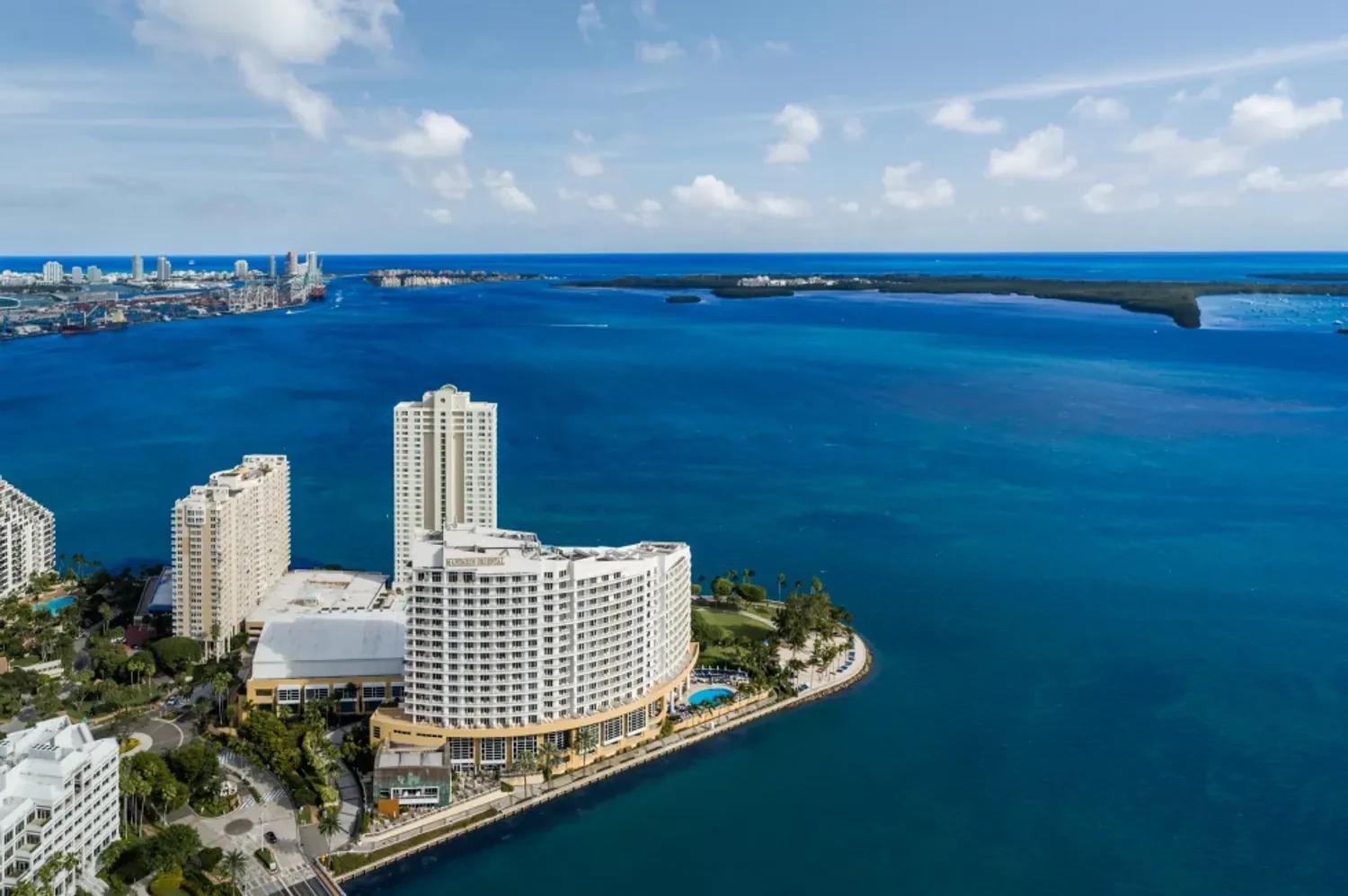 Miami Implodes 23-Story Mandarin Oriental Hotel on Brickell Key