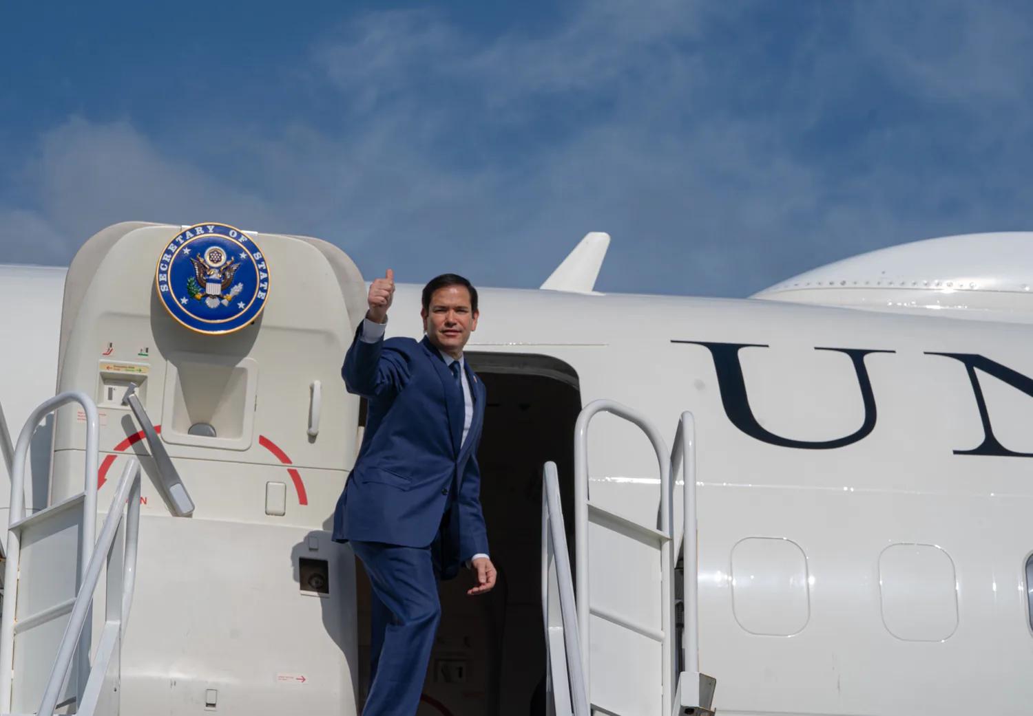 Marco Rubio Wears Nike Tracksuit as China Changes Surname Transliteration for Beijing Trip With Trump