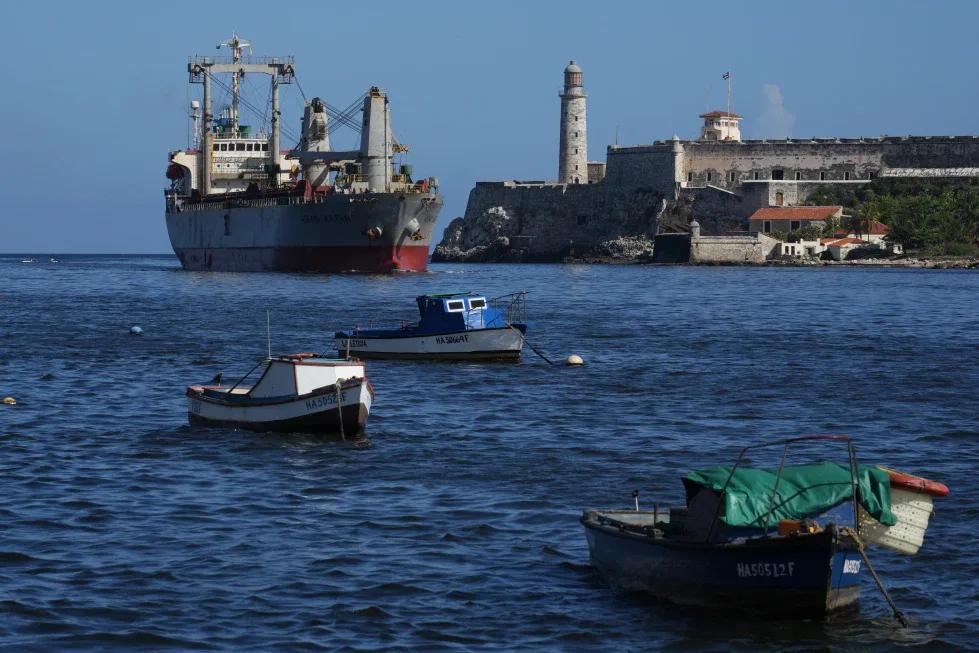 Humanitarian Aid Ship From Mexico And Uruguay Docks In Havana With 1,700 Tons Of Grains