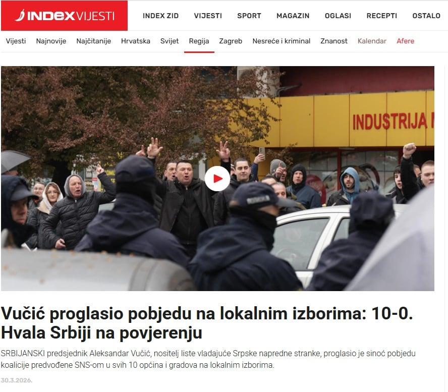 EU Demands Accountability as Violence Mars Serbia's Local Elections