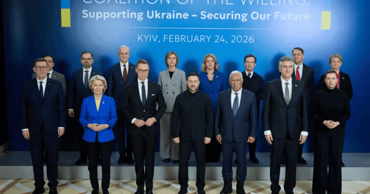 Russia Launches Ballistic Missile Attack on Kyiv as Ukraine Forms European Air-Defense Coalition