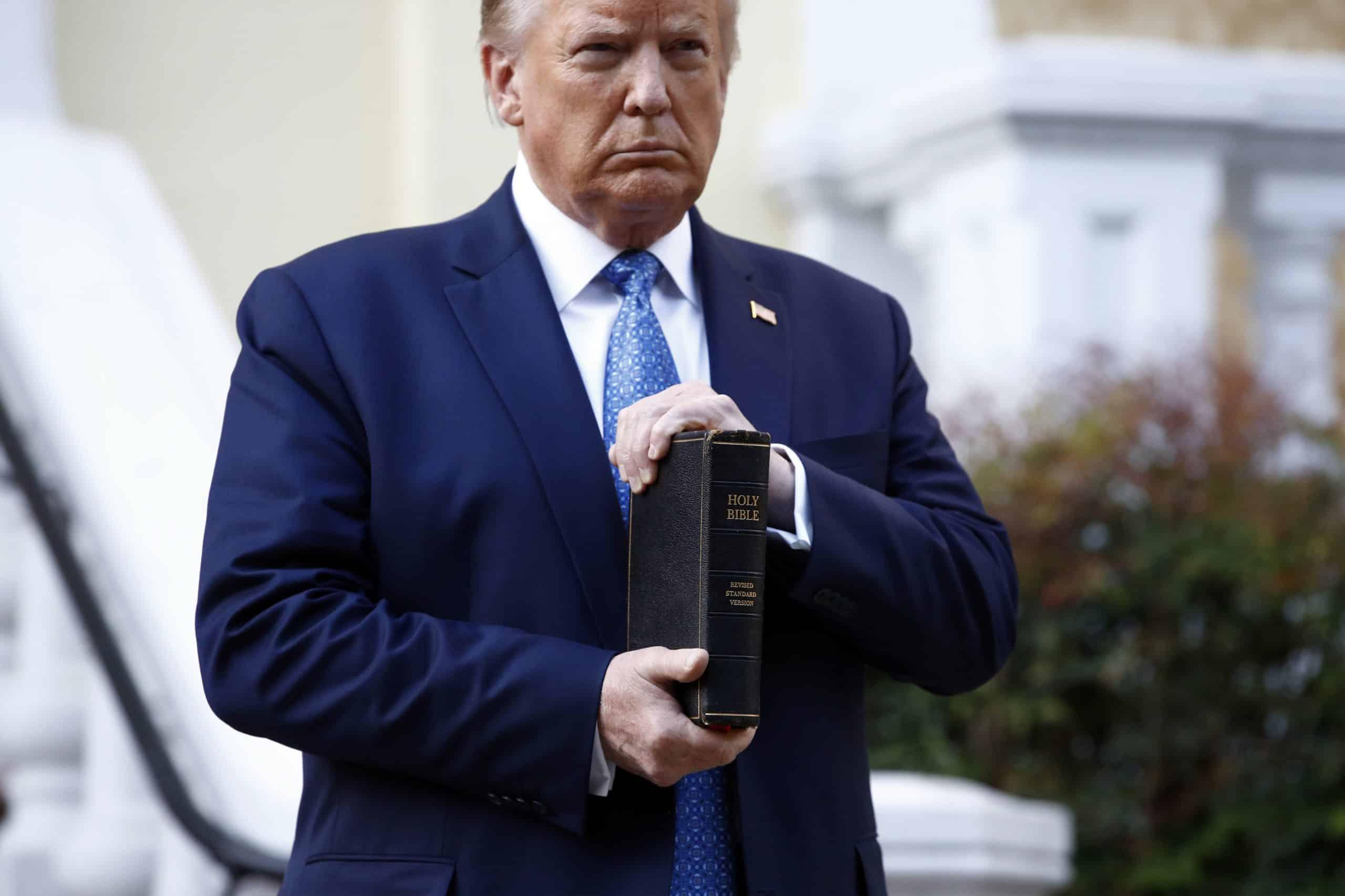 Trump Reads 2 Chronicles 7:11-22 on Repentance After AI Jesus Image Controversy