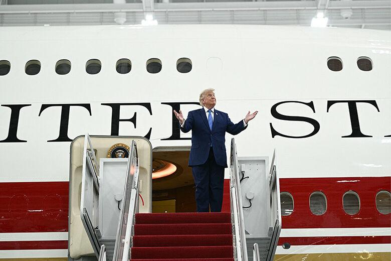 Trump Sends Qatar-Gifted Air Force One to Be Maxed Out With Security Upgrades