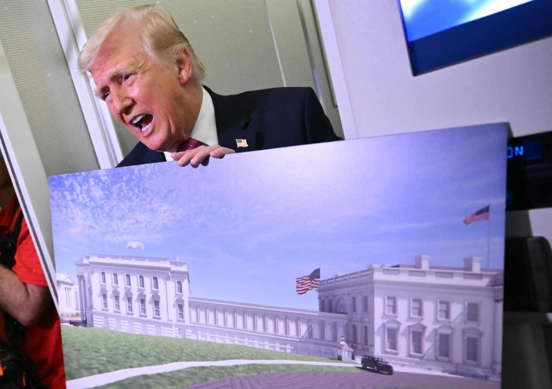Trump Unveils $1 Billion Drone-Proof White House Ballroom With Shield for Military Hospital
