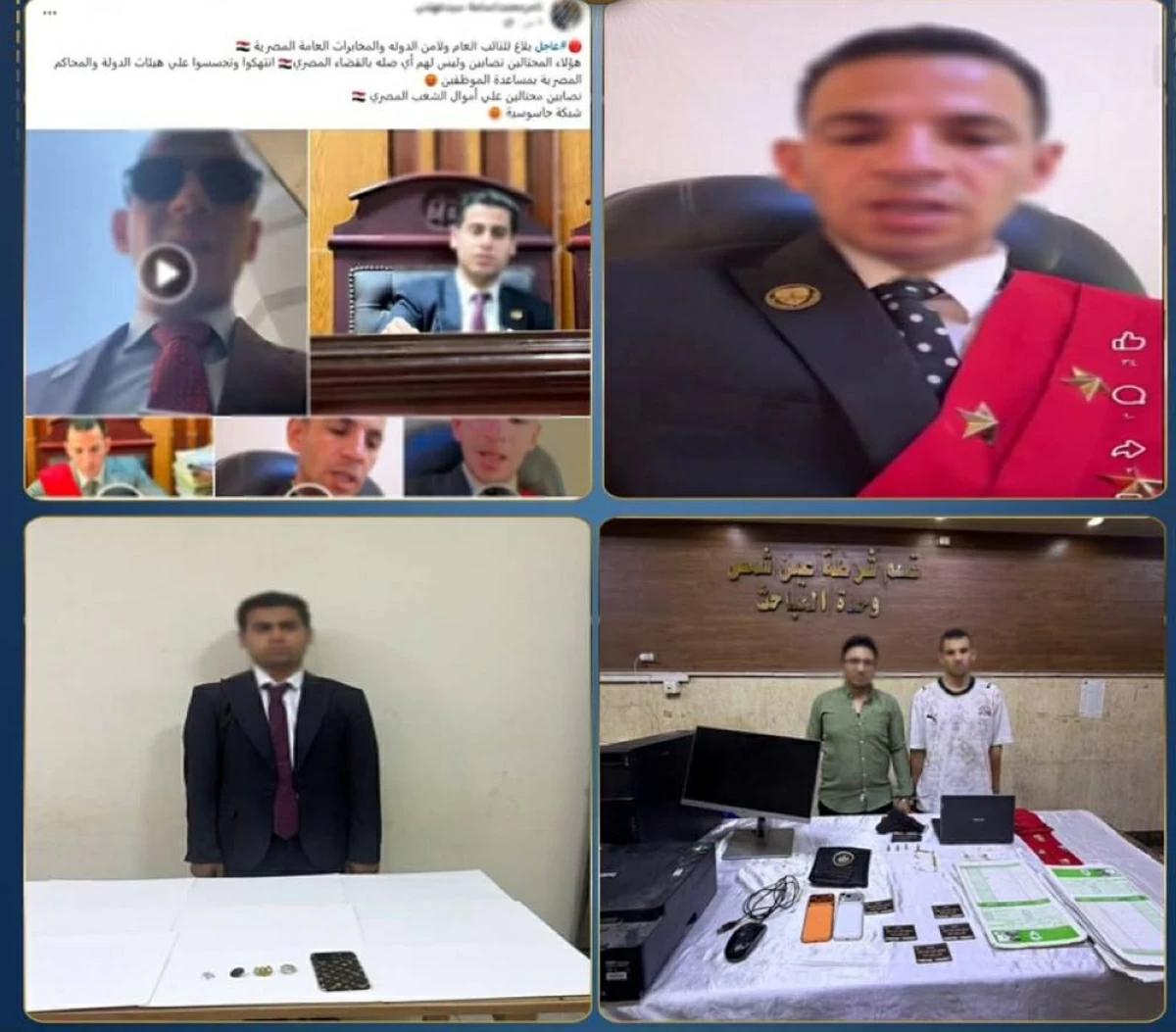 Egypt Police Arrest Two Men For Impersonating Judges And Staging Fake Courtroom Scenes