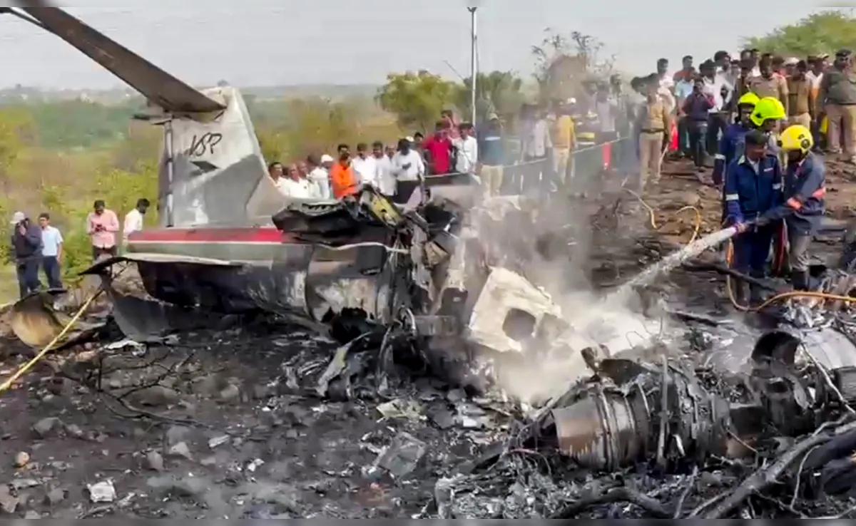 Chartered Learjet Crash Kills Maharashtra Deputy Chief Minister Ajit Pawar