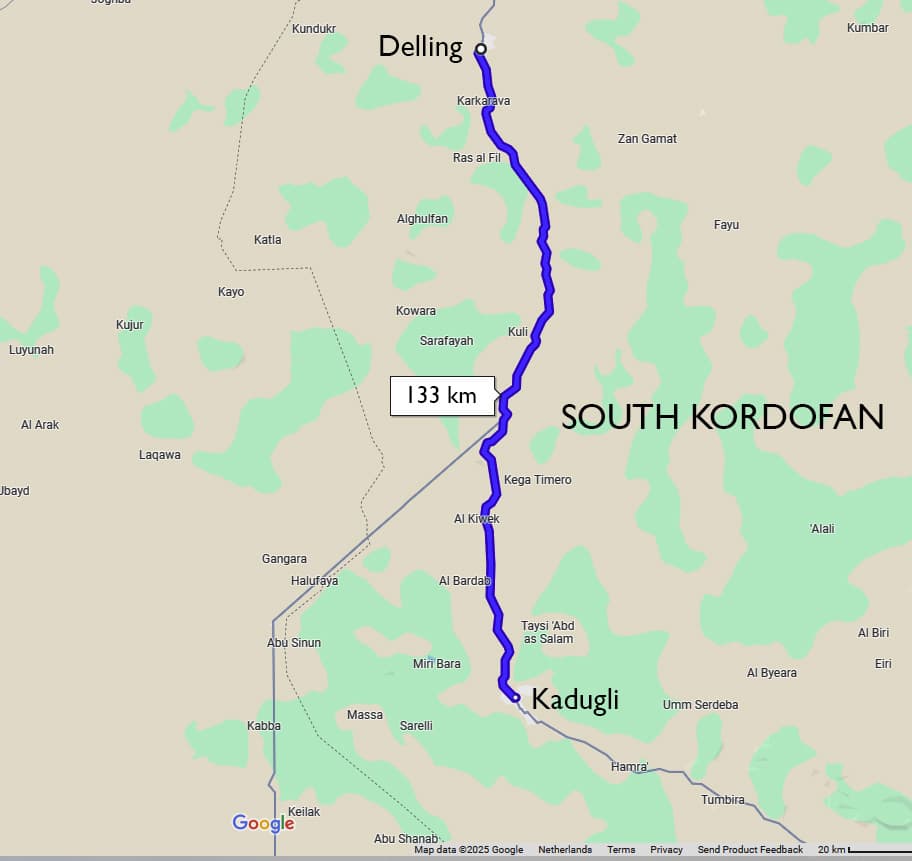 RSF Seizes El Kuweik, Cuts Delling–Kadugli Road, Tightens Siege on Kadugli