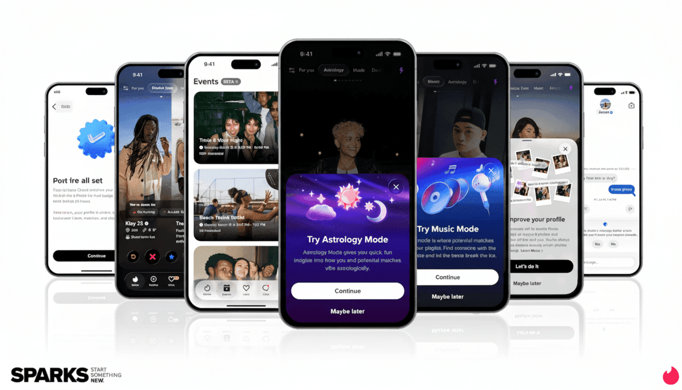 Tinder Overhauls App, Adds AI Matchmaking, Live Events and Safety Upgrades to Court Gen Z
