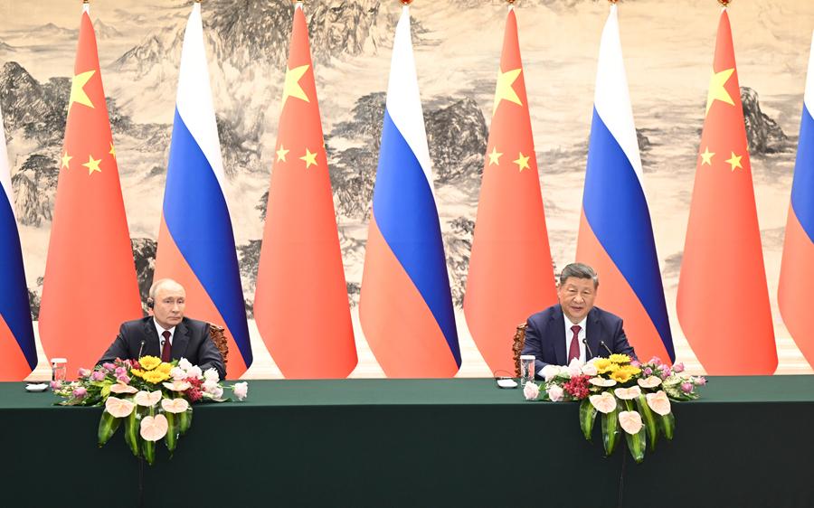 Putin Arrives in Beijing as Xi Expands Russia-China Energy and Military Cooperation