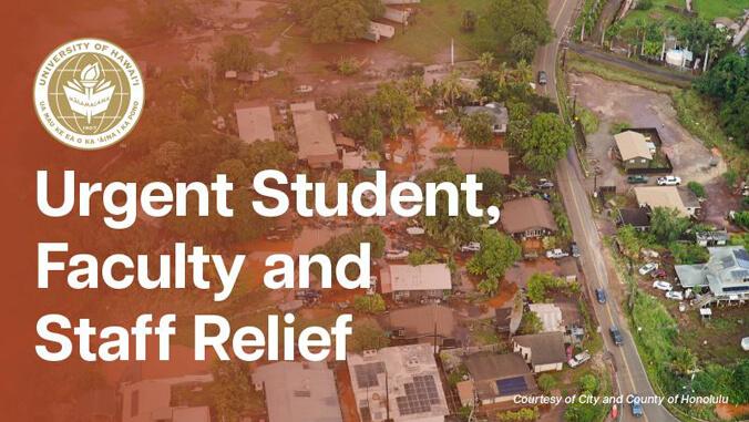 Fundraising for UH ʻohana impacted by historic flooding