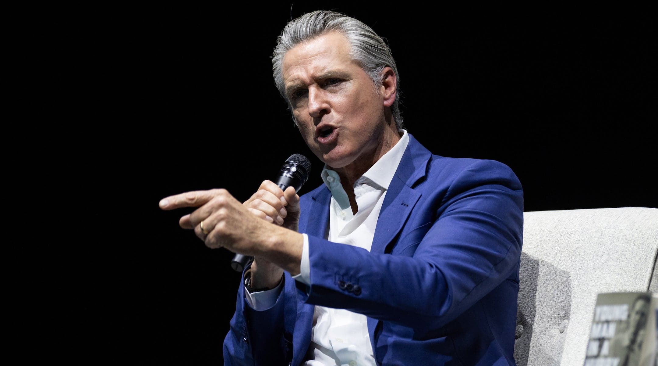 California Gov. Gavin Newsom Calls Israel an Apartheid State, Questions U.S. Military Aid