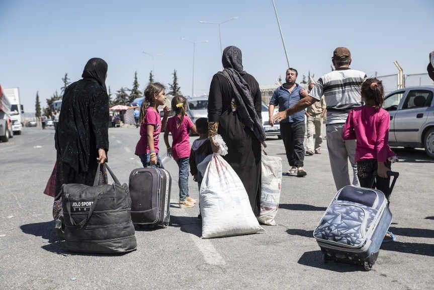 Syria calls on countries to repatriate their nationals from 'hell camps'.