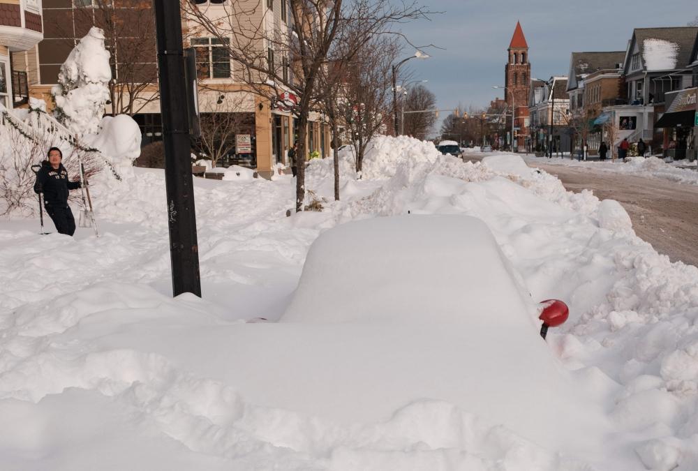 Eastern US faces travel chaos as storm threatens 60 million Americans with heavy snow, ice and Arctic freeze