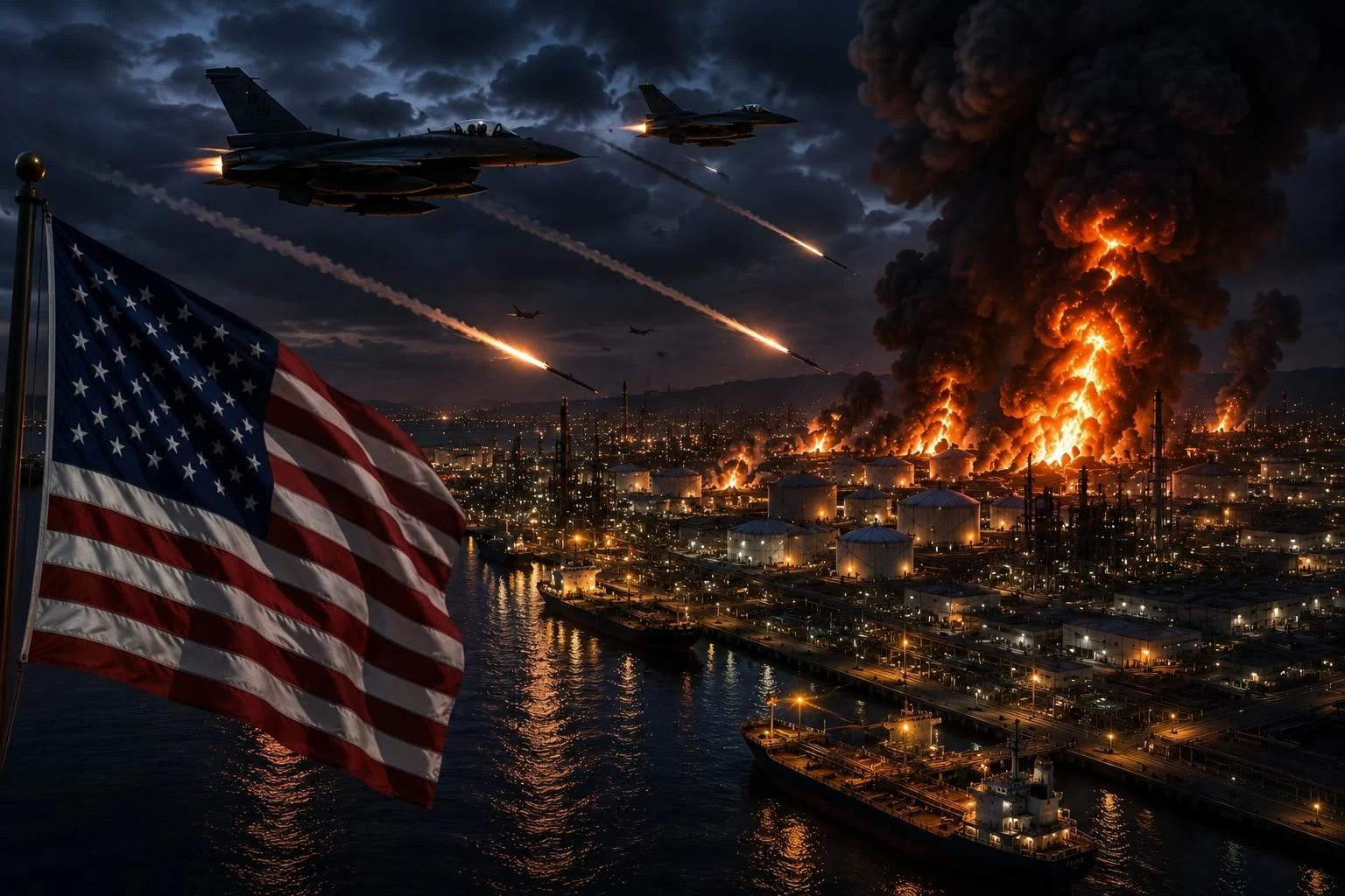 US Strikes Hit Southern Iran, Explosions Reported in Bandar Abbas, Qeshm, Minab, and Sirik