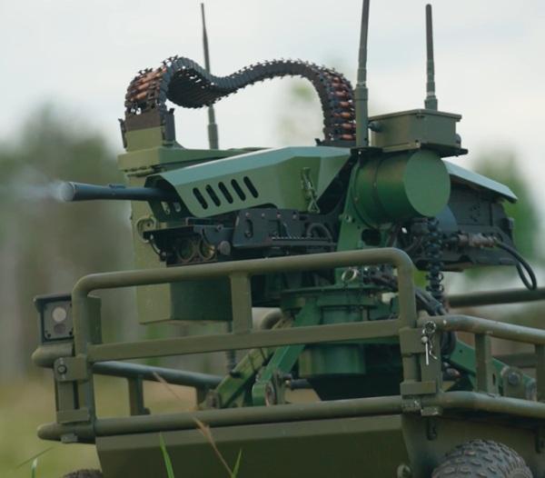 Kyiv’s AI Drones And Robots Improve Precision, Ukraine Says, With Termit Recovery Vehicle