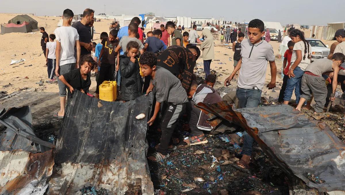 Israel Airstrike Hits Gaza Displacement Camp; Tolls Vary Across Reports