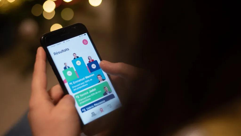 French Presidential Election Apps Help Voters Choose Among 12 Candidates
