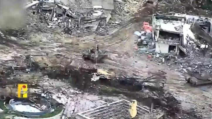 Video | Footage of the Islamic Resistance targeting a gathering of Israeli enemy soldiers at Balat site with a swarm of attack drones.