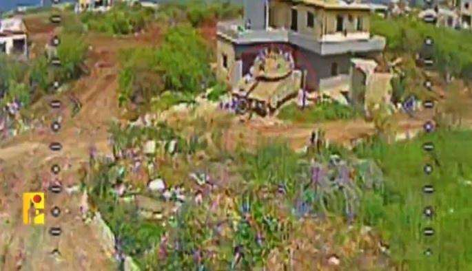 Hezbollah Destroys Two Israeli Merkava Tanks With Ababil Drones in Dabl, Nabatieh Province