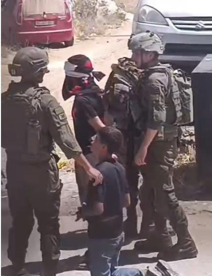 Israeli Forces Arrest Two Palestinian Child Brothers From Al Mughayyir Near Ramallah