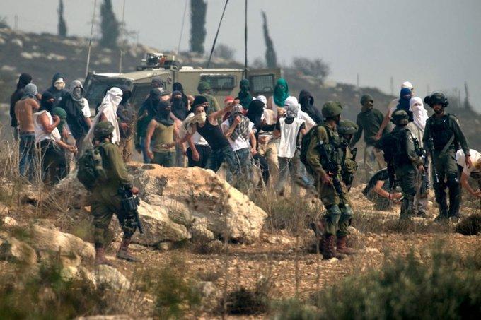 Israeli Colonists Beat Palestinians, Obstruct Red Crescent Ambulance in Sebastia and Nablus Area