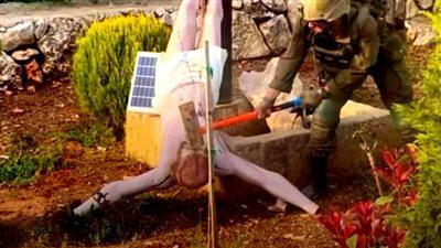 IDF Investigates Soldier Smashing Jesus Statue With Sledgehammer in Southern Lebanon