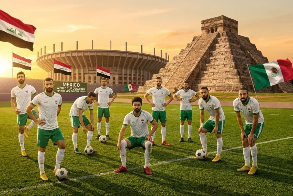 Mexico Grants Special Visas to Iraq Players Amid Iran War, Enabling World Cup Qualifier Travel